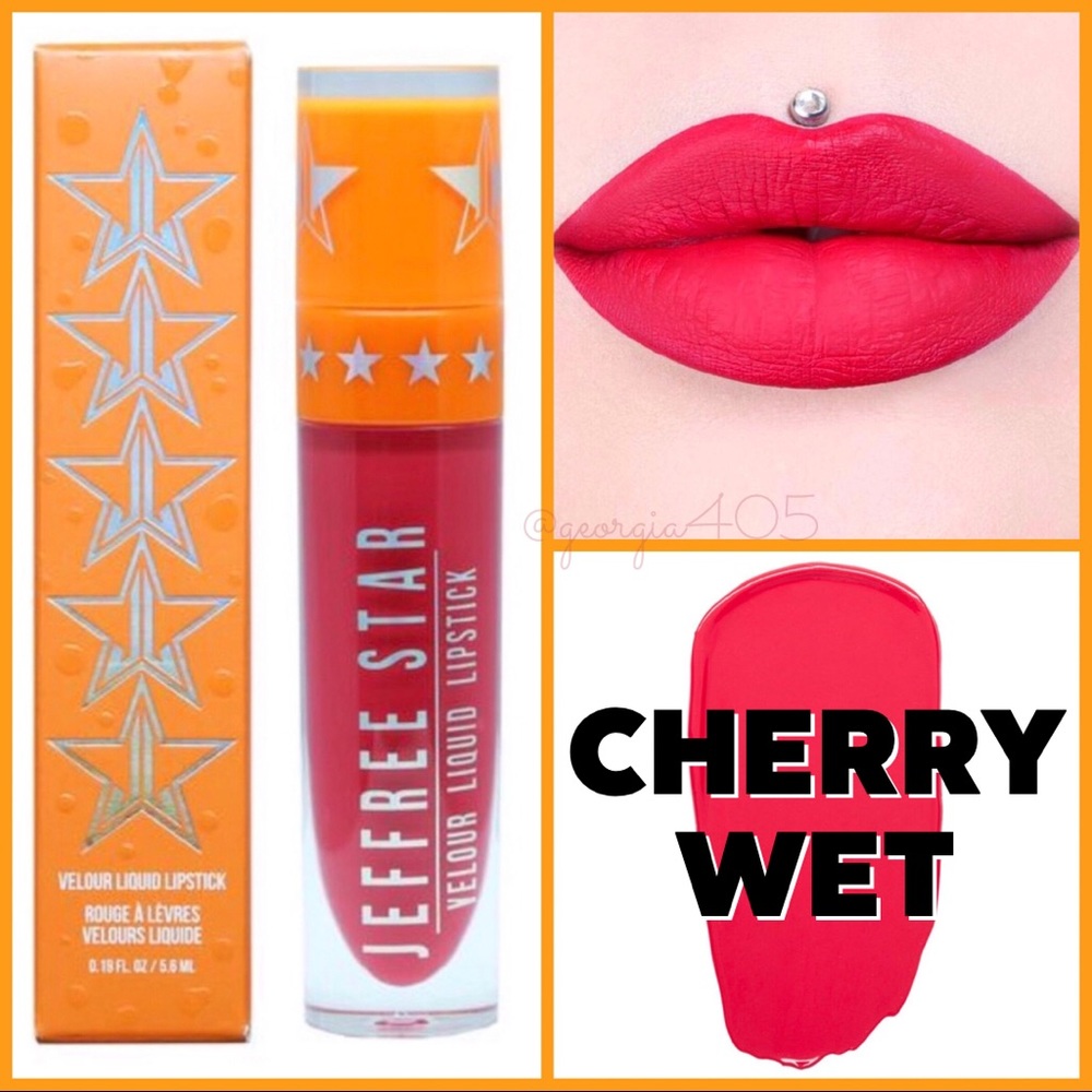 ✴️LastOne🧡NEW Jeffree Star CHERRY WET 🍒VLL